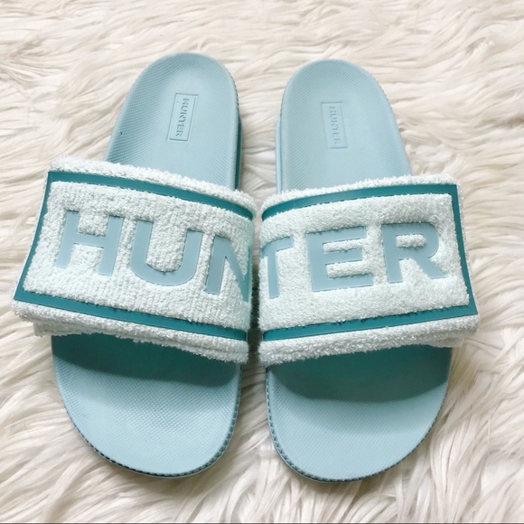Hunter Shoes - HUNTER Velcro Slides Sandals